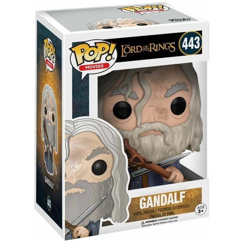De Lord of the Rings-figuur Funko POP! Films Vinyl Gandalf 9 cm | 889698135504