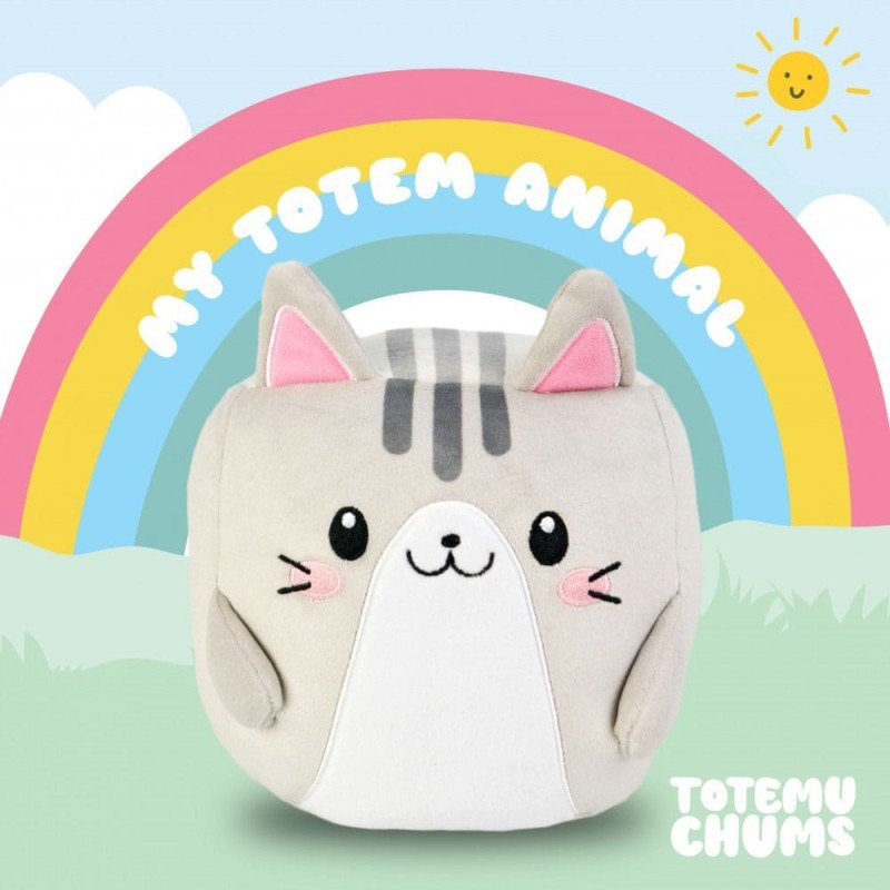 Totemu Chums peluche Cute ´n´ Kawaii Cat 19 cm | 6430063312972