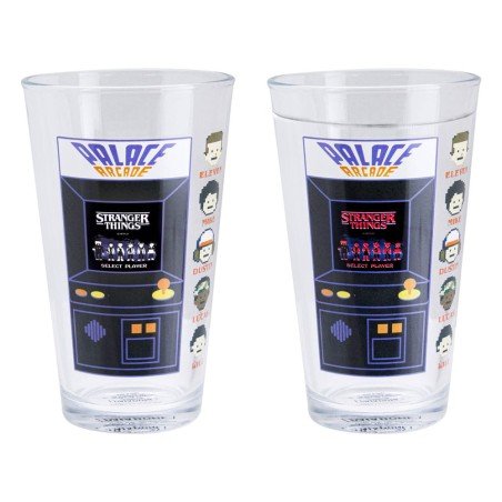 Stranger Things Verre à boire avec effet thermique Arcade 400 ml | 5055964793593