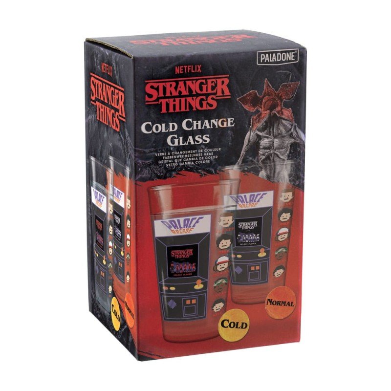 Stranger Things Verre à boire avec effet thermique Arcade 400 ml | 5055964793593