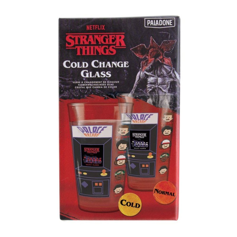 Stranger Things Verre à boire avec effet thermique Arcade 400 ml | 5055964793593