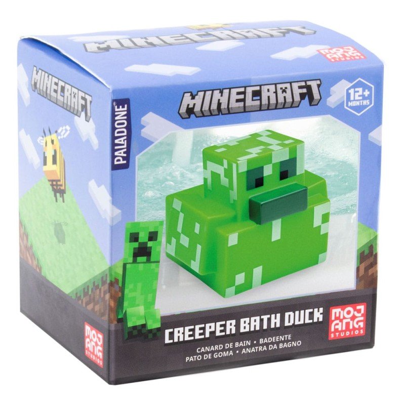 Minecraft canard de bain Creeper 6 cm | 5055964797942