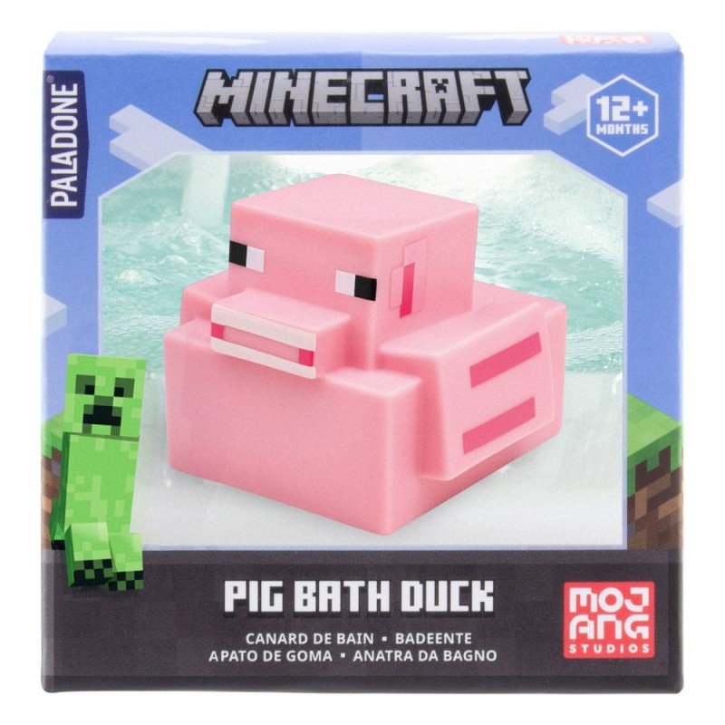 Minecraft canard de bain Pig 6 cm | 5055964797959