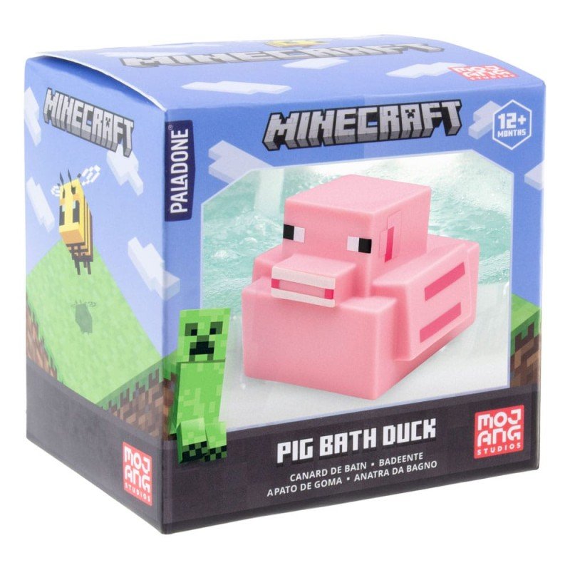 Minecraft canard de bain Pig 6 cm | 5055964797959