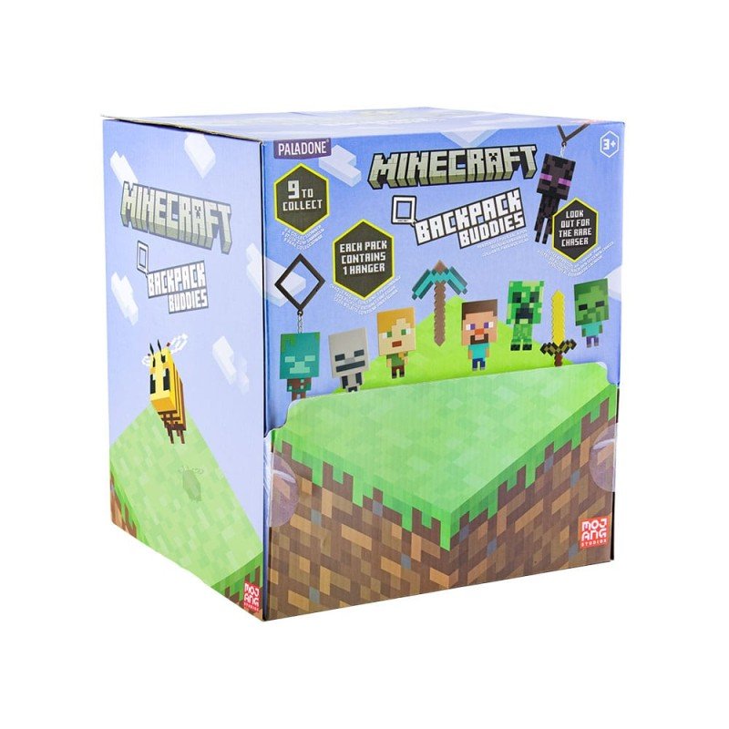Minecraft Backpack Buddies Mystery Bags Series 4 Display (24) | 5056577702415