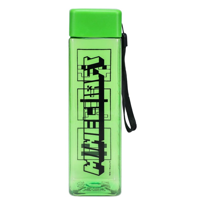 Minecraft Water Bottle Square Shaped | 5056577711424
