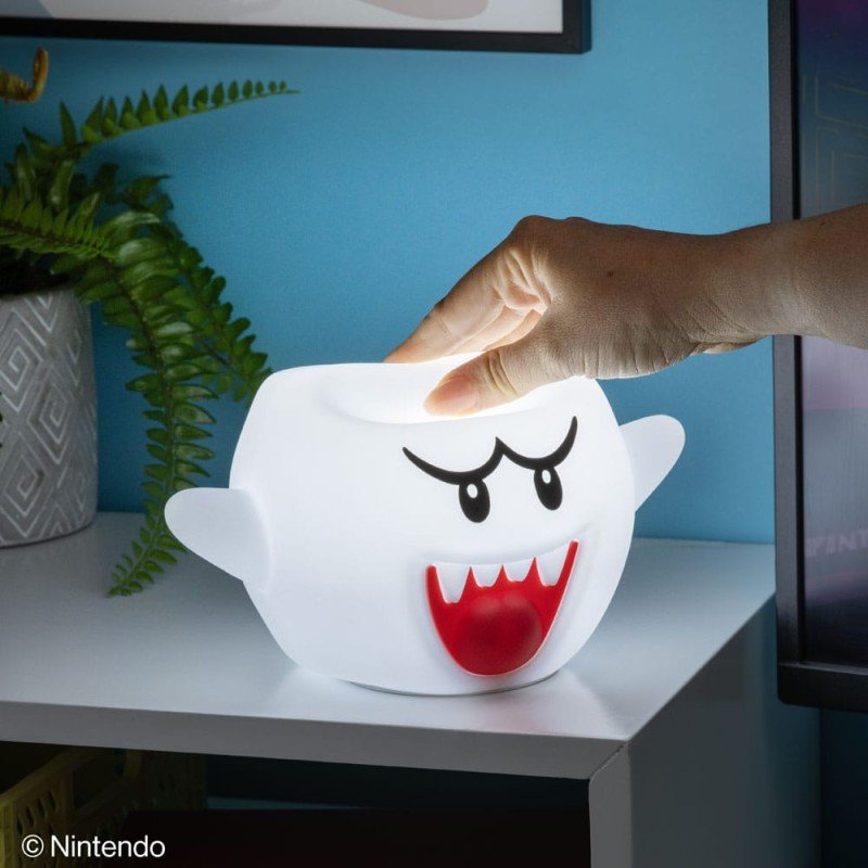 Super Mario lampe Squishy Glo Boo 14 cm | 5056577733525