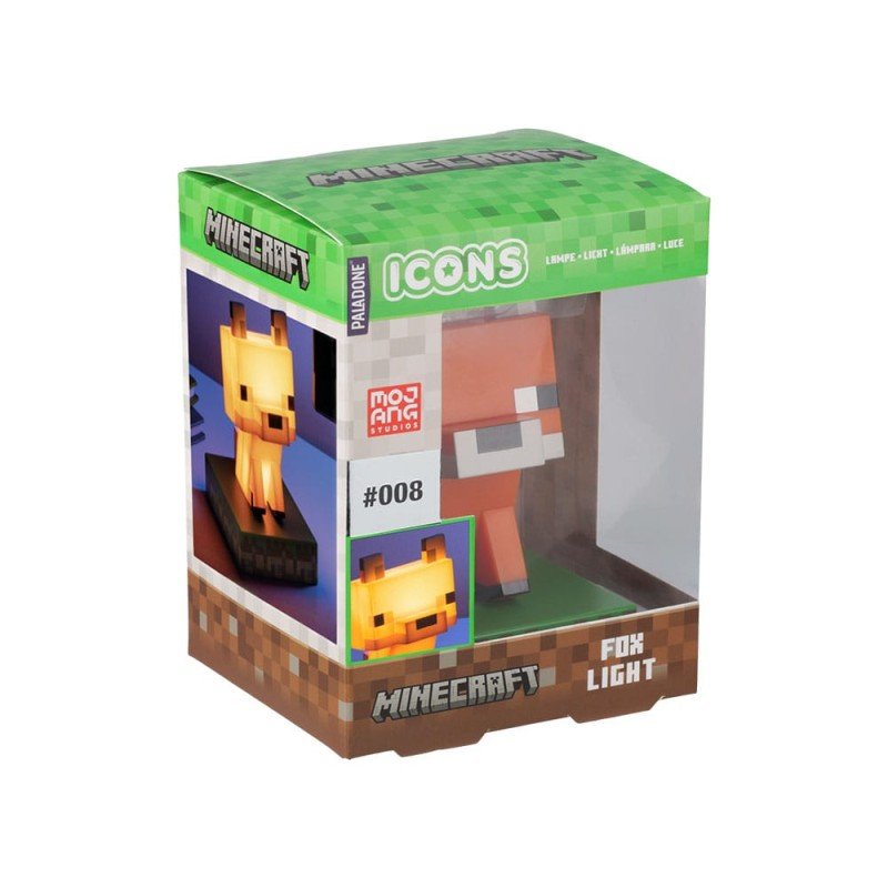 Minecraft Icons Light Fox 11 cm | 5056577735192