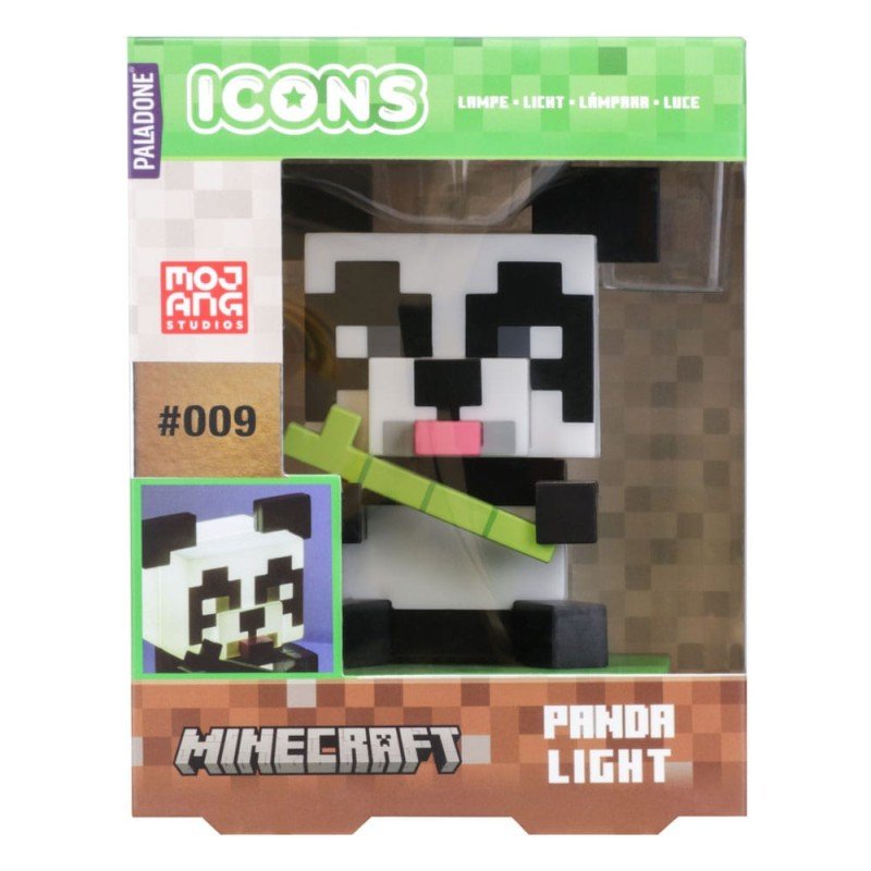 Minecraft lampe Icons Panda 11 cm | 5056577735208