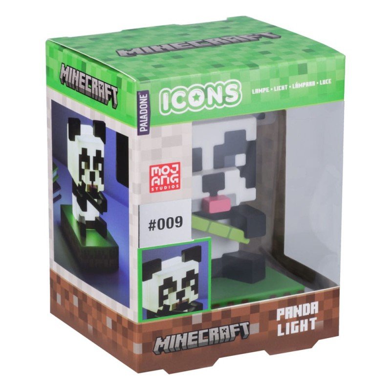 Minecraft lampe Icons Panda 11 cm | 5056577735208