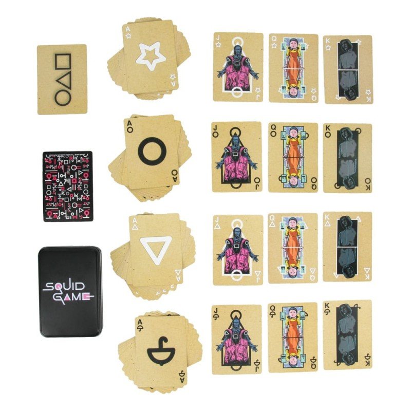 Squid Game jeu de cartes à jouer | 5056577735642