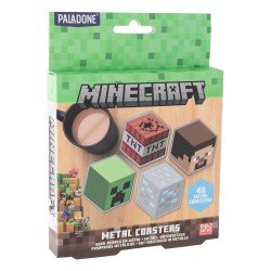 Minecraft pack 4 sous-verres | 5056577739473