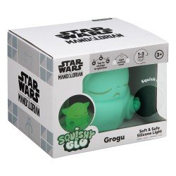 Star Wars The Mandalorian Squishy Glo Silicon Light Grogu 15 cm | 5056577740677