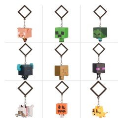 Minecraft présentoir porte-clés sac à dos Mystery Bags Series 3 (24)