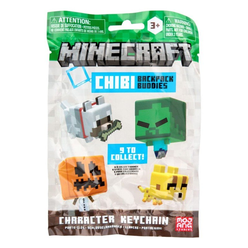 Minecraft présentoir porte-clés sac à dos Mystery Bags Series 3 (24) | 5056577741575