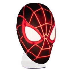 Spider-Man 3D LED Light Miles Morales Mask | 5056577751369