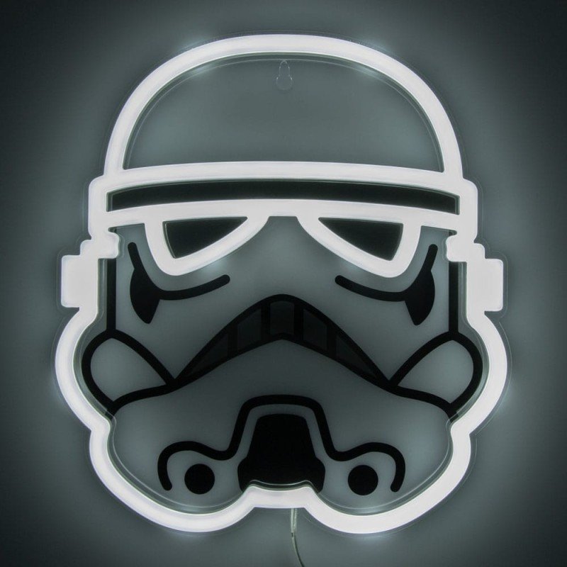 Star Wars LED Wall Lamp Light Stormtrooper Neon | 5056577751727