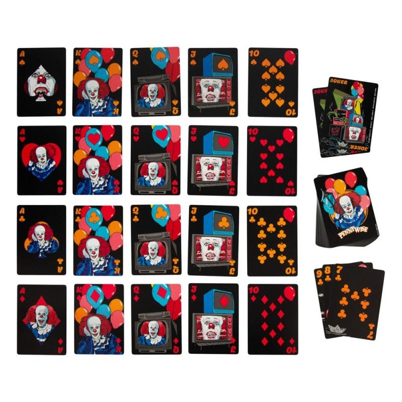 « Il » est revenu jeu de cartes à jouer Pennywise | 5056577753882