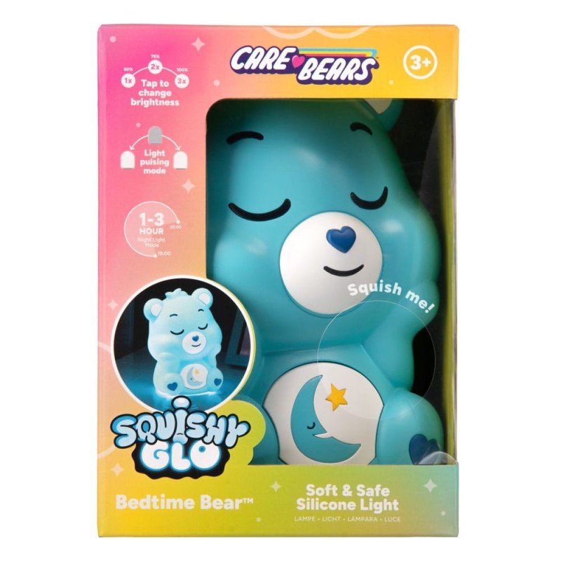 Care Bears Squishy Glo Silicon Light Bedtime Bear 15 cm | 5056577754322