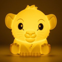 Disney Squishy Glo Silicon Light The Lion King Simba 15 cm | 5056577754339