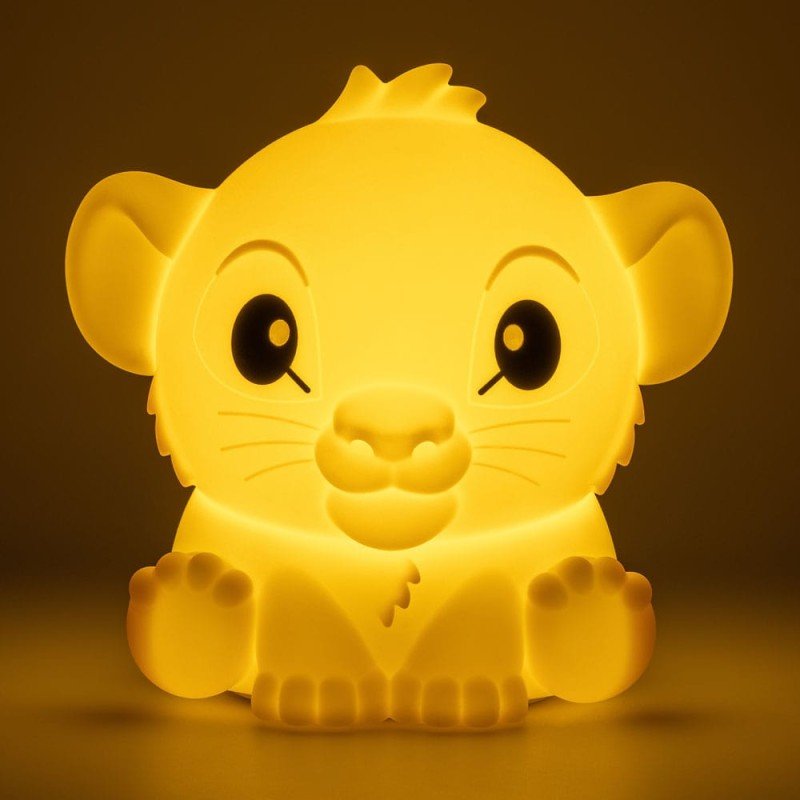 Disney Squishy Glo Silicon Light The Lion King Simba 15 cm | 5056577754339