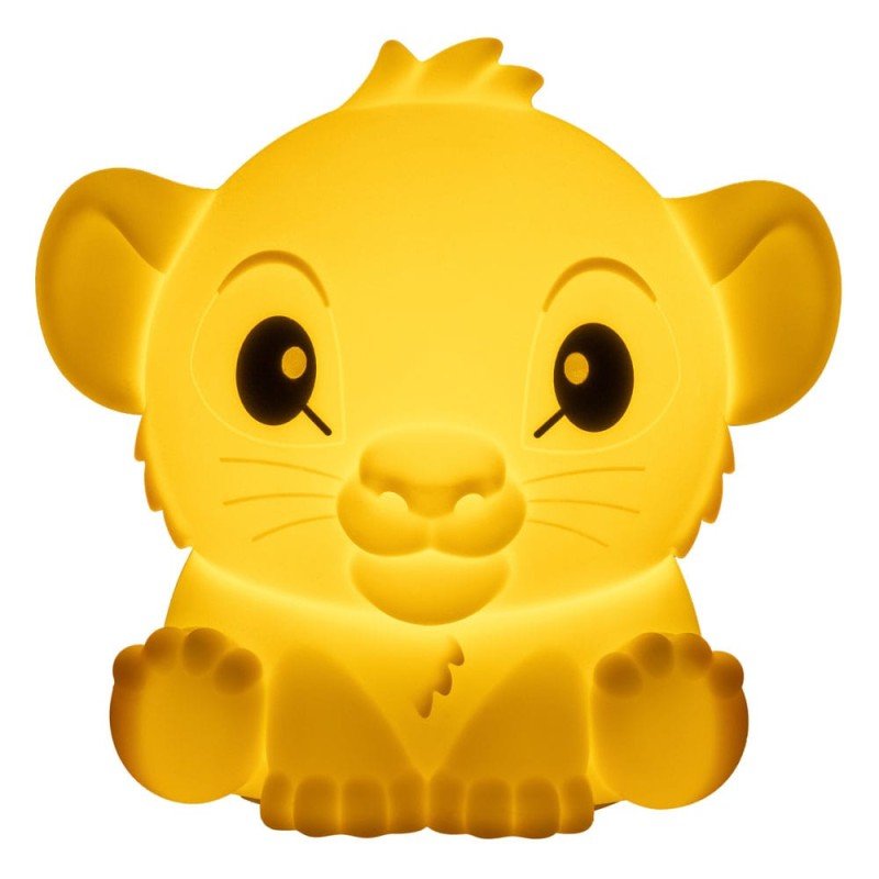 Disney Squishy Glo Silicon Light The Lion King Simba 15 cm | 5056577754339