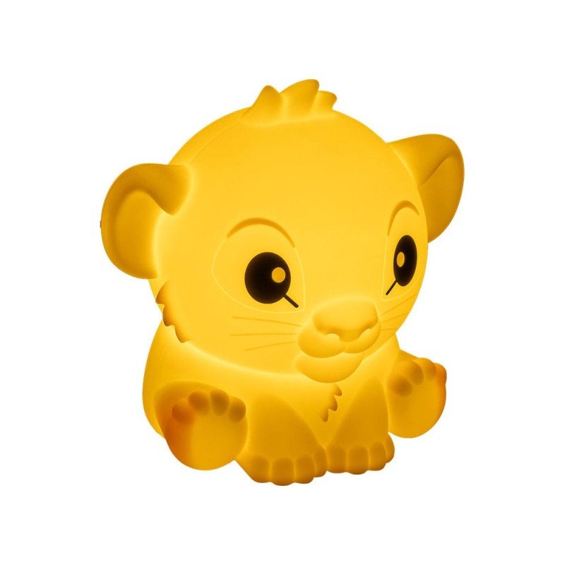 Disney Squishy Glo Silicon Light The Lion King Simba 15 cm | 5056577754339