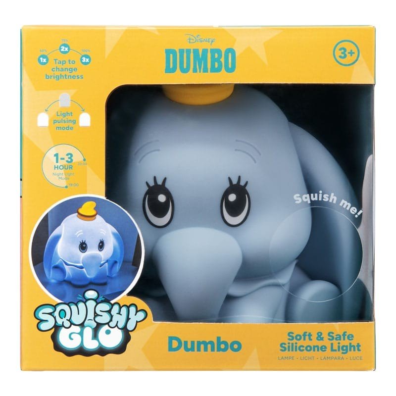 Disney lampe Squishy Glo Dumbo | 5056577754353