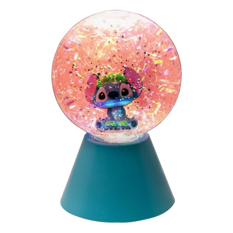 Lilo & Stitch lampe LED Stitch Glitter Ball 17 cm | 5056577754438