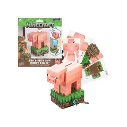 Minecraft tirelire Build Your Own Pig | 5056577755077