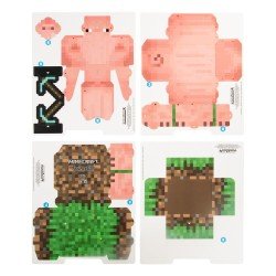 Minecraft tirelire Build Your Own Pig | 5056577755077
