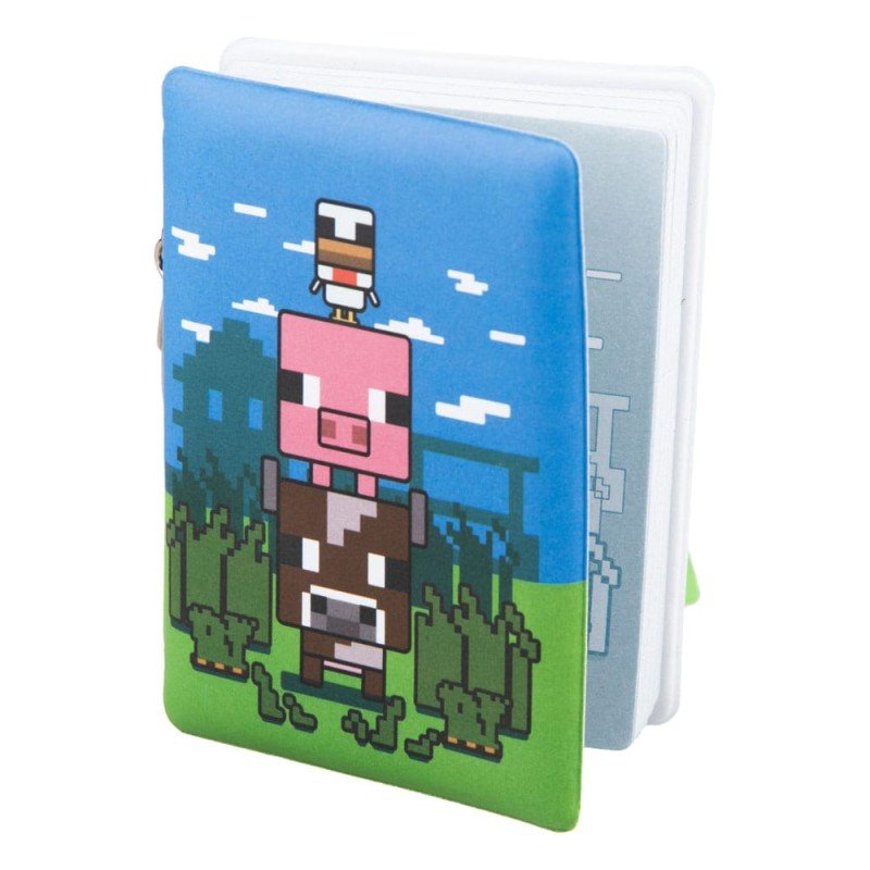 Minecraft porte-clés Puffy Notepad | 5056577755374