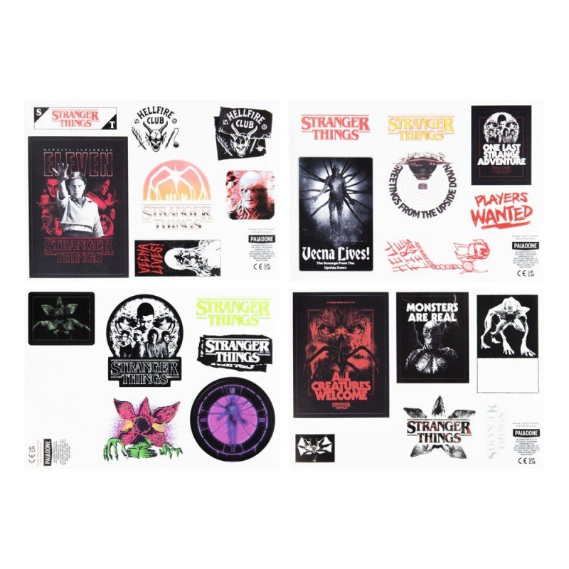 Stranger Things 5 Gadget Decals Glow in the Dark | 5056577755848