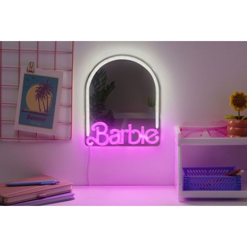Barbie miroir mural 27 cm | 5056577755985