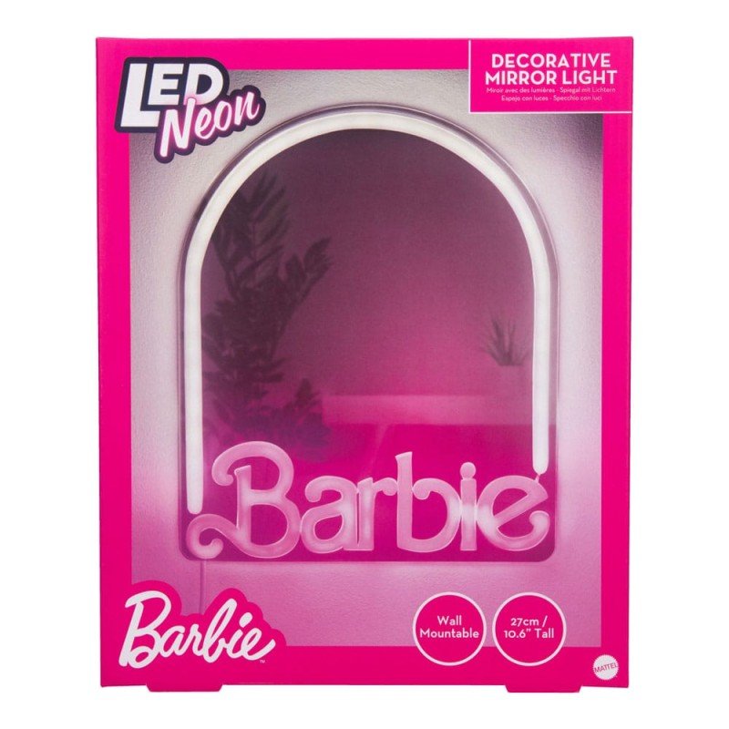 Barbie miroir mural 27 cm | 5056577755985