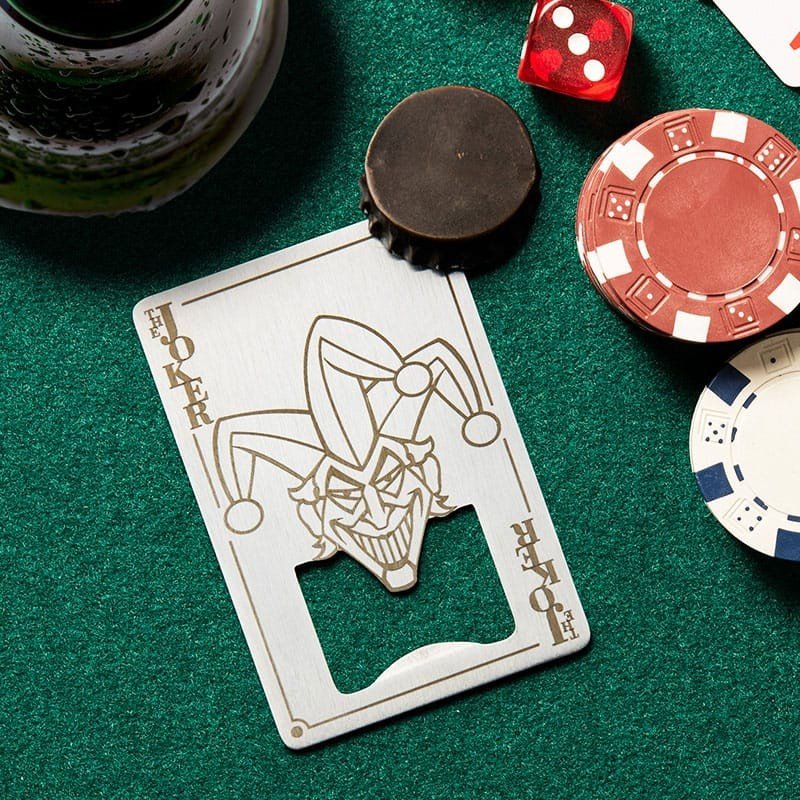 DC Comics décapsuleur Joker Playing Card 8 cm | 5056577756029