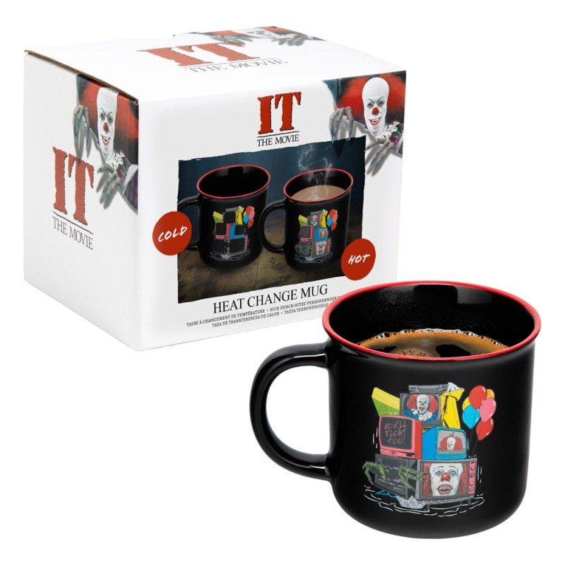 « Il » est revenu mug effet thermique Pennywise | 5056577756272
