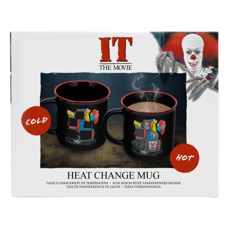 « Il » est revenu mug effet thermique Pennywise | 5056577756272