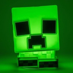 Minecraft lampe Squishy Glo Creeper 15 cm | 5056577757651