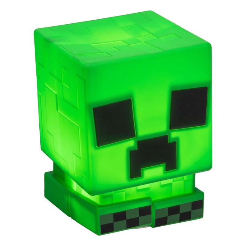 Minecraft lampe Squishy Glo Creeper 15 cm | 5056577757651