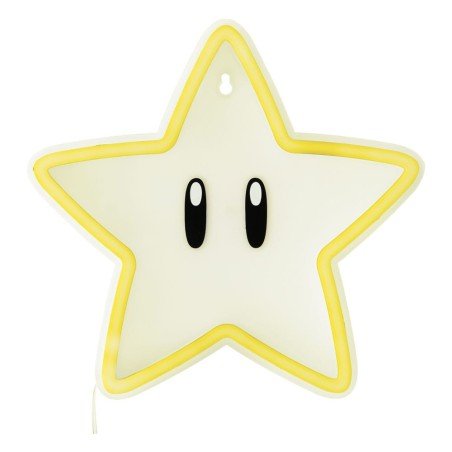 Super Mario Lampe murale LED Super Star Neon | 5056577757736