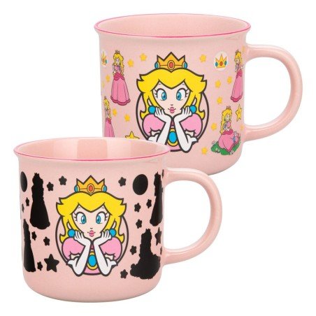 Super Mario mug effet thermique Princess Peach | 5056577758252