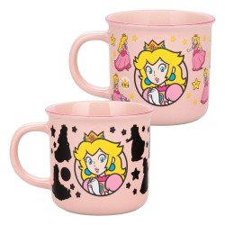 Super Mario mug effet thermique Princess Peach | 5056577758252