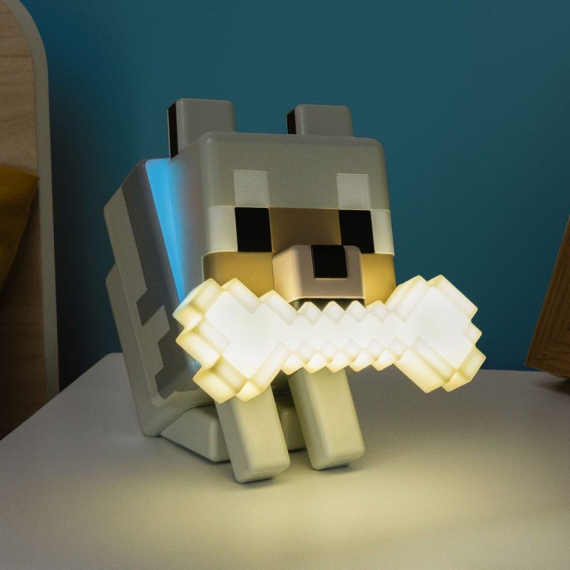 Minecraft lampe Wolf | 5056577758337