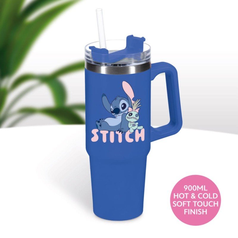 Lilo & Stitch Multiway Travel Cup Stitch Blue | 5056577758726