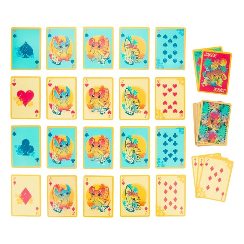 Lilo & Stitch jeu de cartes à jouer Waterproof | 5056577759273