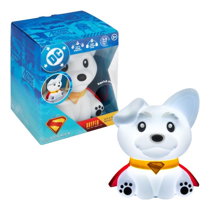 DC Comics lampe Squishy Glo Superman Krypto 17 cm | 5056577759303