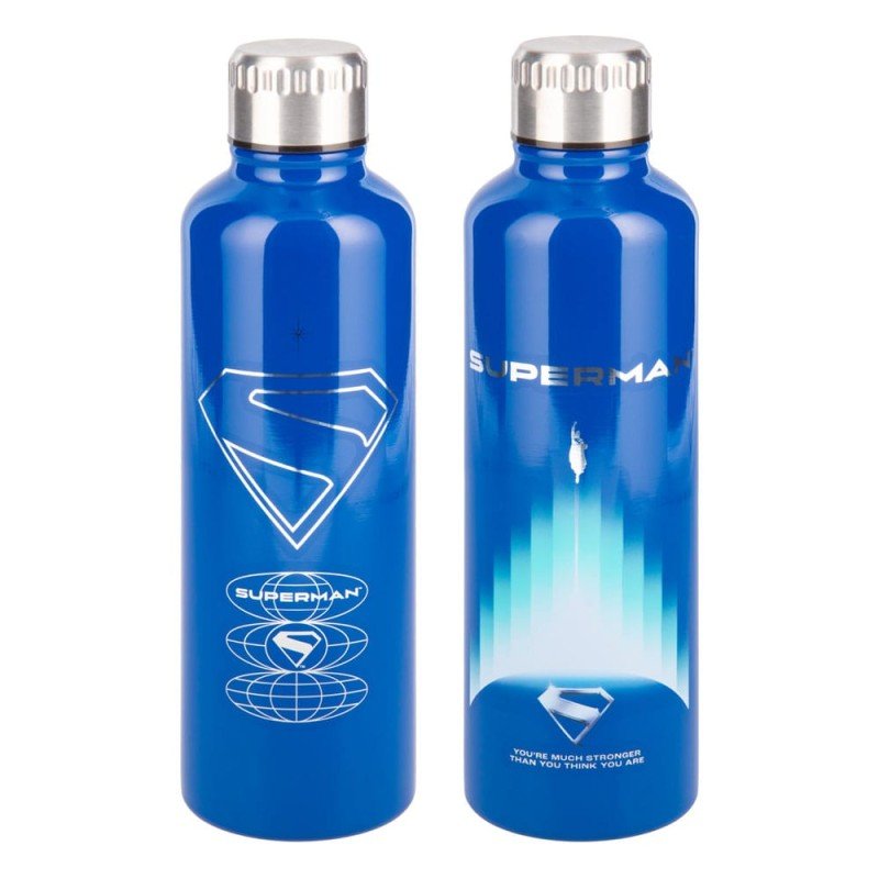 DC Comics Metal Water Bottle Superman Theatrical | 5056577759624