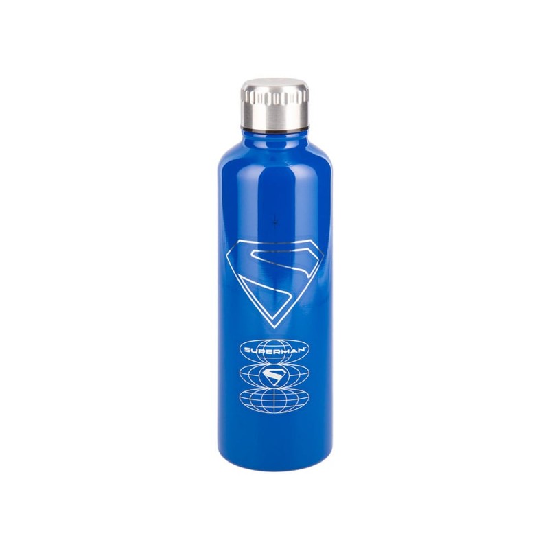 DC Comics Metal Water Bottle Superman Theatrical | 5056577759624