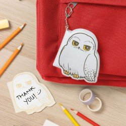 Harry Potter porte-clés Hedwig fluffy Notepad
